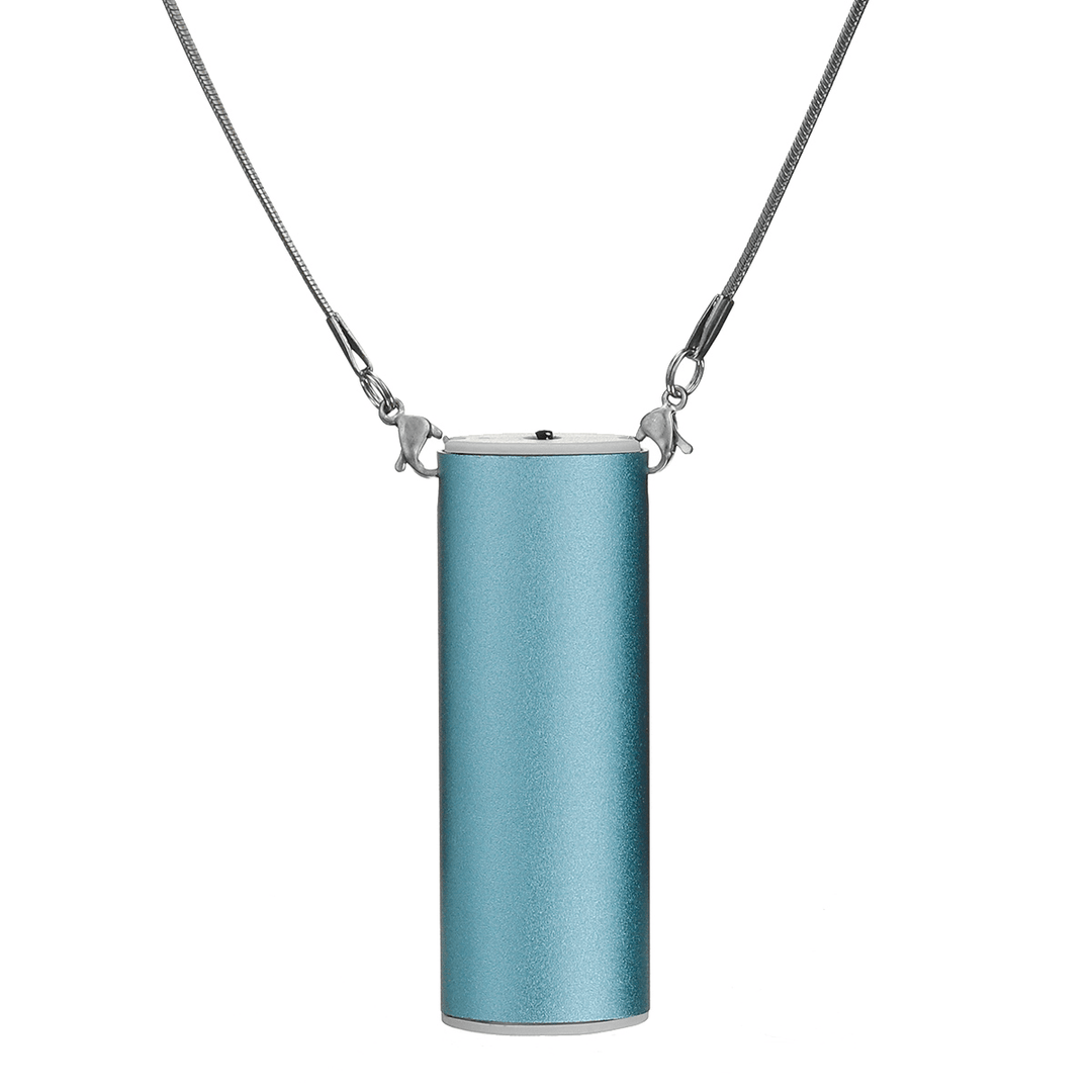 Mini Necklace Portable Air Purifier Personal Anion Wearable USB Negative Ionizer - Trendha