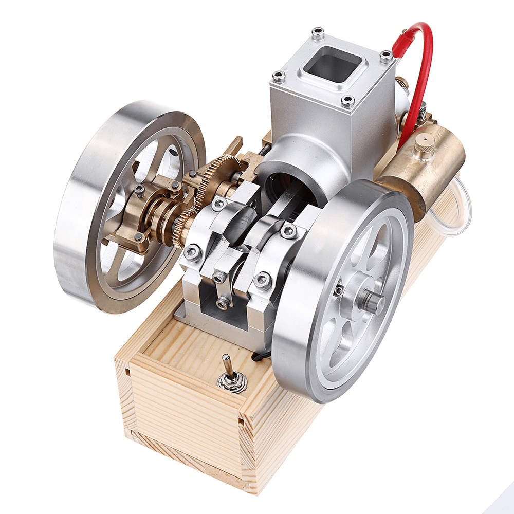 Eachine ET1 STEM Upgrade Hit & Miss Gas Engine Stirling Engine Model Combustion Engine Collection - Trendha