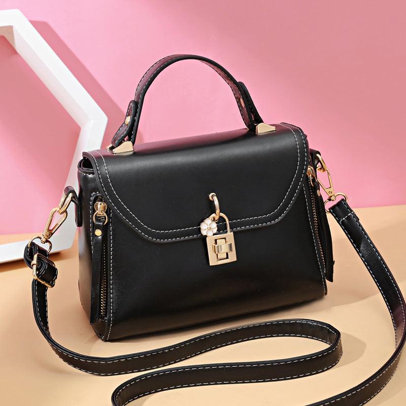Simple And Versatile Retro Pu Leather Crossbody Bag - Trendha