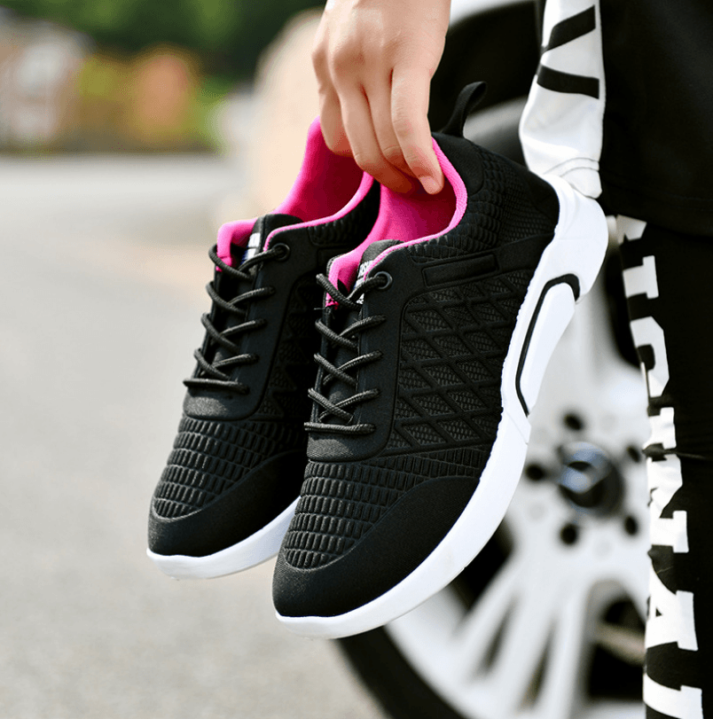 New Spring Sports Shoes, Three-color Optional Mesh Casual Fashion Shoes, Comfortable Outdoor Running Shoes - Trendha