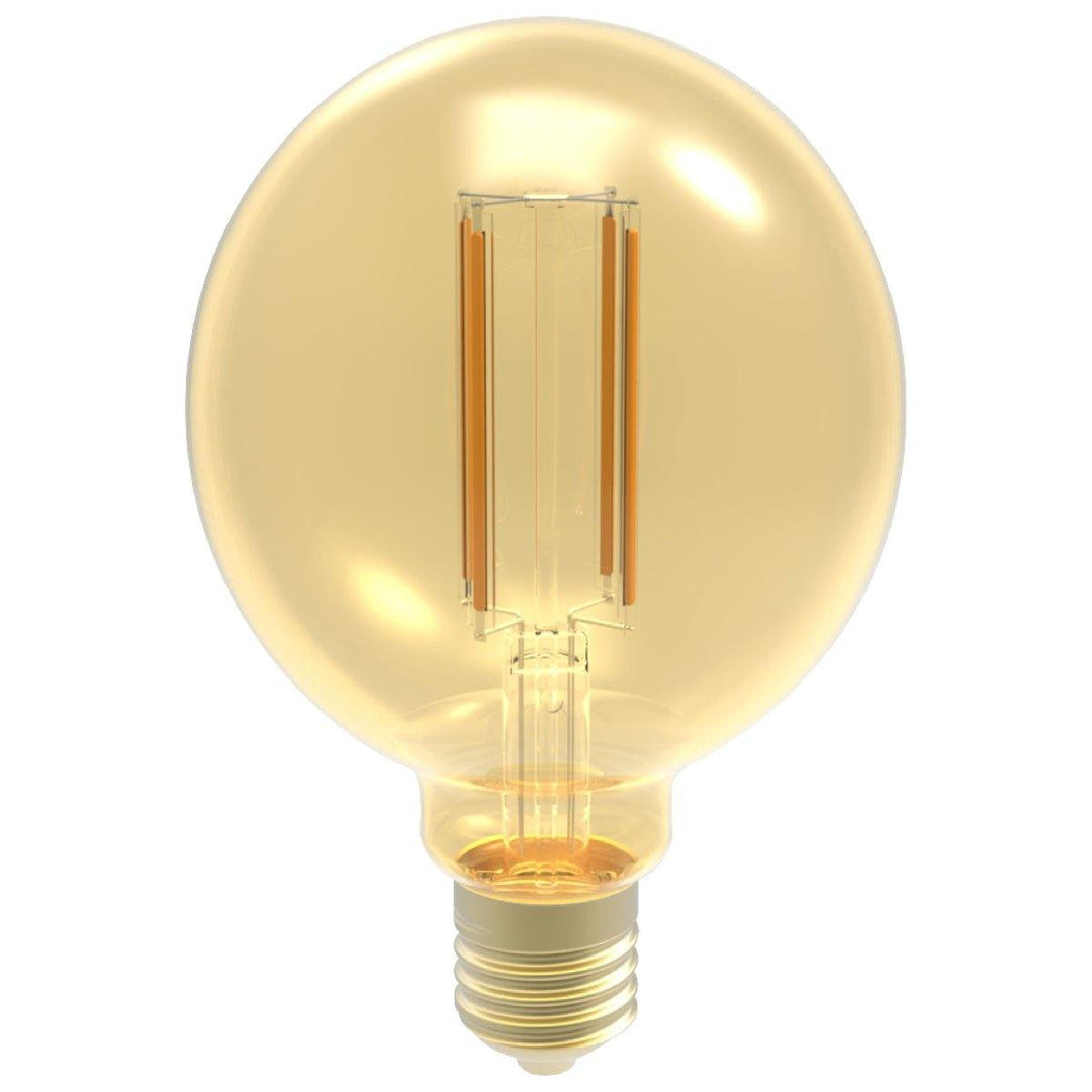 FILAMENT BULB G30 G40 5W 400LM 2200K E26 DIMMABLE 110-130V 4F UL QUALIFIED - Trendha