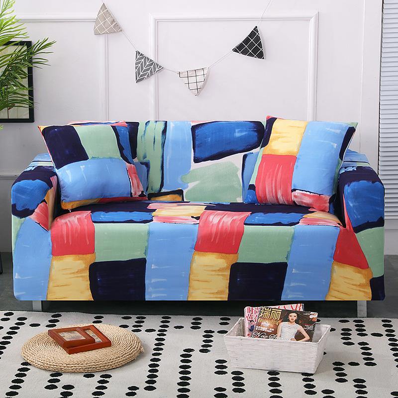 Elastic Sofa Couch Cover Sofa Protective Slipcover Settee Stretch Removable 1/2/3 Seater for Home Living Room - Trendha