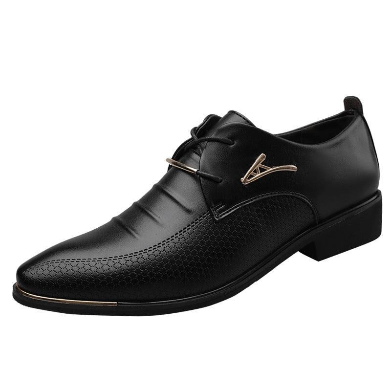 Business Formal Men's Lace-up Casual Shoes - Trendha