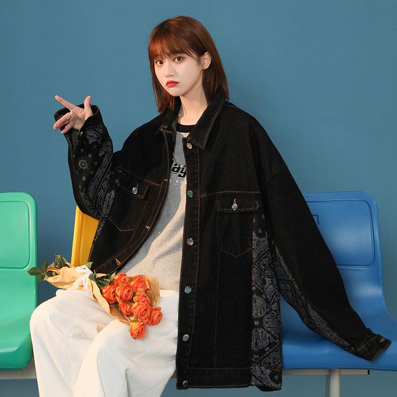 Women's Denim Jacket Loose Korean Style New Spring And Autumn Thin Top - Trendha