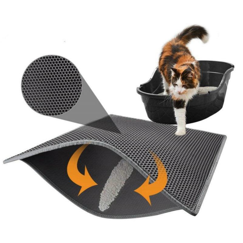 Cat Litter Pad Honeycomb Cat Pad Waterproof Urine Proof Pad Pet Supplies - Trendha