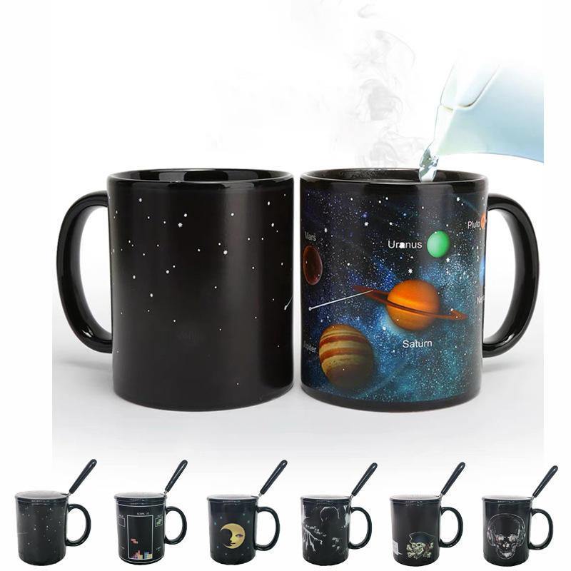 Starry Solar System Ceramic Color Mug Cups & Mugs Water Cup Drinking Mug - Trendha