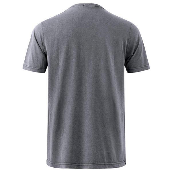 Summer Casual V Neck Comfort Cotton T-shirt Men's Fashion Chest Pocket Tops Tees - Trendha