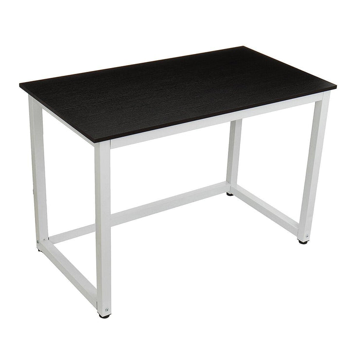 Modern Computer 43 Inch Desk PC Laptop Study Table Metal Steel Frame Workstation for Home Office - Trendha