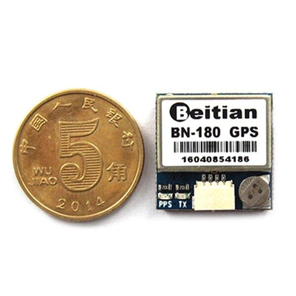 Beitian Smallest Mini Dual GLONASS+GPS BN-180 Micro Double GPS Antenna Module UART TTL For CC3D F3 RC Drone Airplane - Trendha