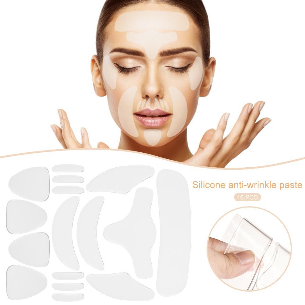 Reusable Transparent Silicone Facial Patches