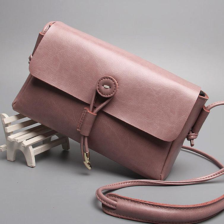 Small Cowhide Flap Crossbody Bag