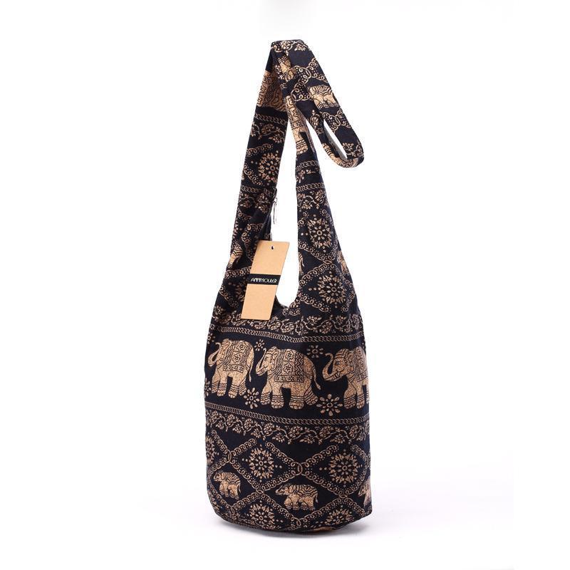 Elephant Mandala Crossbody Bags - Trendha