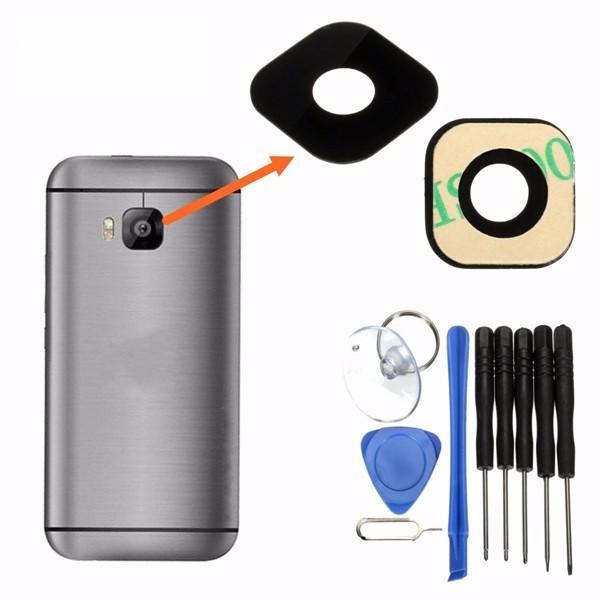 Camera Lens Film Lens Cover Rear Camera Cover Chassis Kit for HTC ONE M9 - Trendha