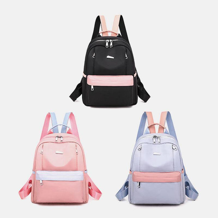 Women Multi-carry Outdoor School Bag Casual Travel Small Backpack Handbag - Trendha