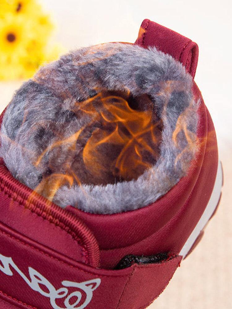Women Comfy Warm Lining Slip Resistant Flat Snow Boots - Trendha