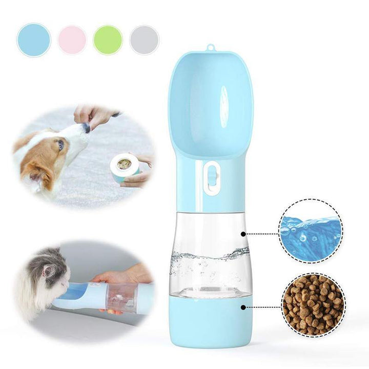 Cup Puppy Dog Cat Pet Water Bottle Drinking Travel Portable Feeder BAP-Free - Trendha