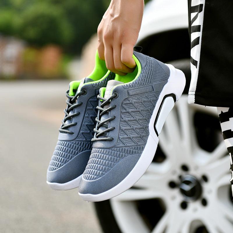 New Spring Sports Shoes, Three-color Optional Mesh Casual Fashion Shoes, Comfortable Outdoor Running Shoes - Trendha