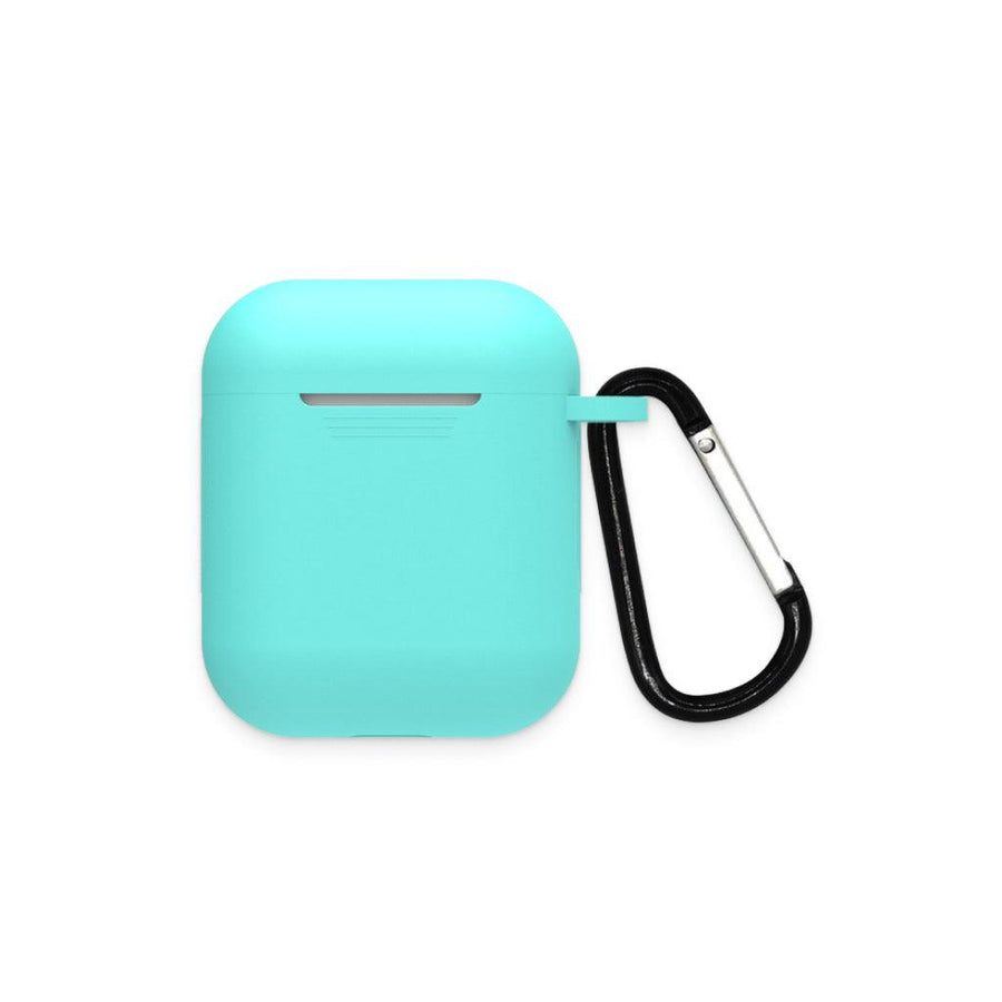 Green Silicone AirPods 1/2 Case - Trendha