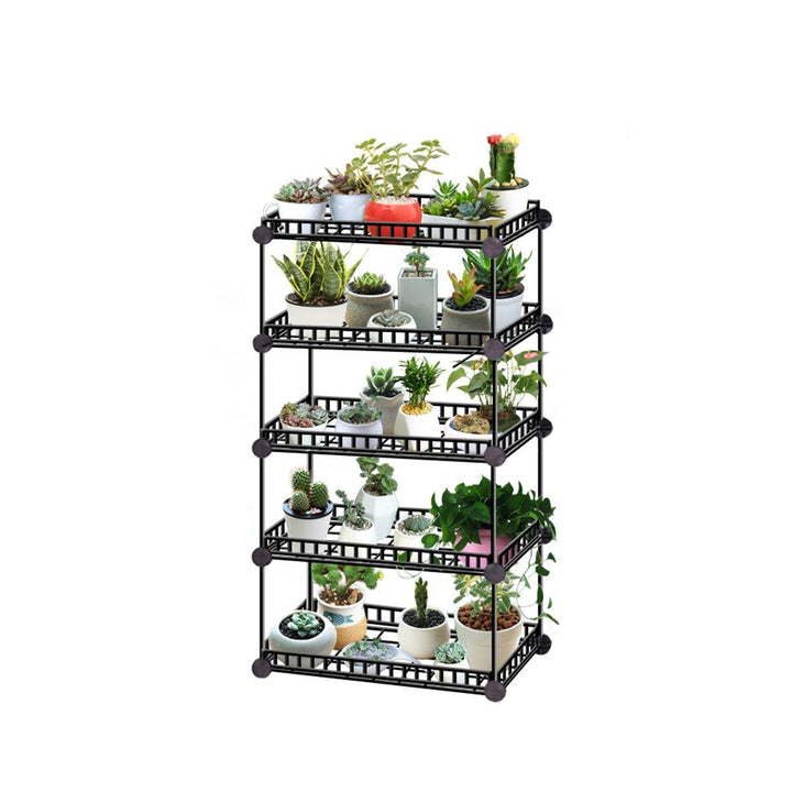 3-6 Layer Flower Pot Plants Stand Display Shelf Organization Home Garden Planter Holder Rack - Trendha