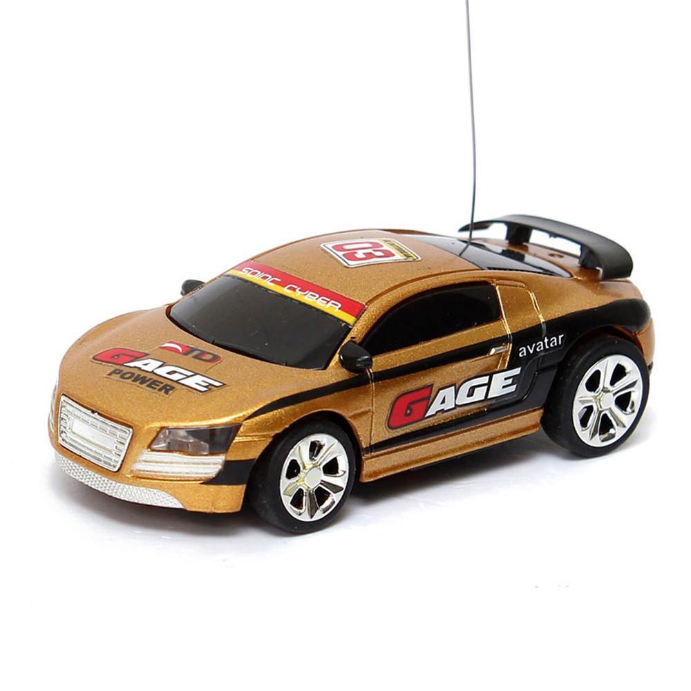 Mini Can Remote Radio Control Racing RC Car Vehicles Model LED Light - Trendha