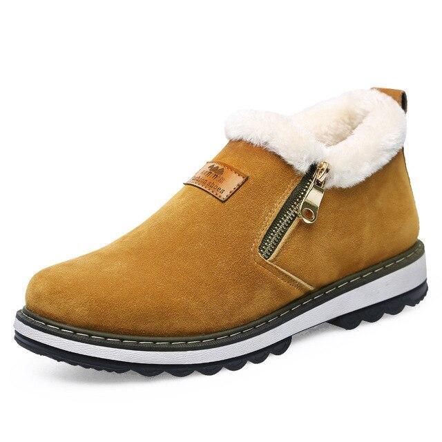 Winter Cotton Shoes Warm High-top Cotton Shoes Cotton Boots Snow Boots Plus Velvet - Trendha