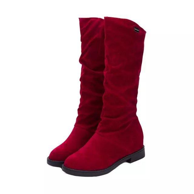 Women's Anti Slip Boots With Thick Heels In Autumn and Winter - Trendha