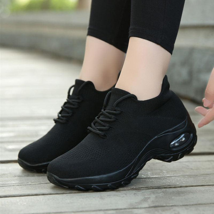 Sports shoes women flying knit socks shoes shaking shoes - Trendha