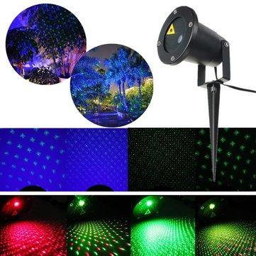 Outdoor Auto Laser LED Landscape Light Garden Path Projector Lamp - Trendha