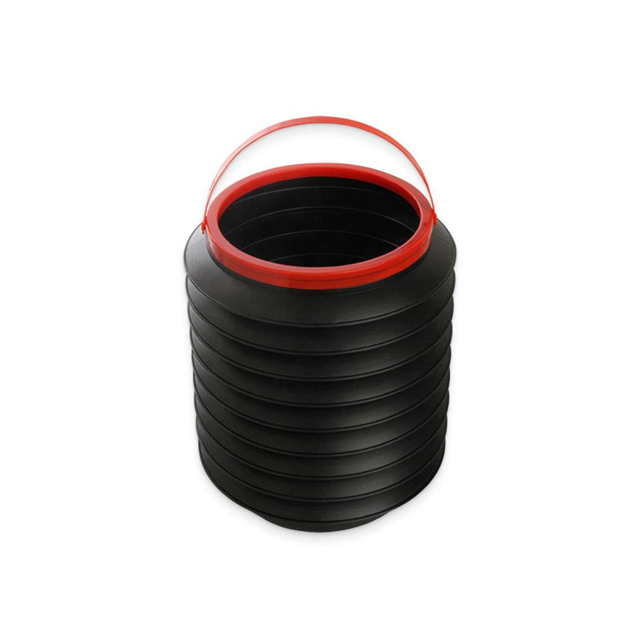 Collapsible Plastic Trash Bin With Handle - Trendha