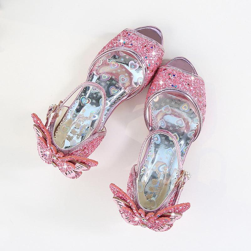 Children's Bow-knot Fish Mouth Sandals - Trendha