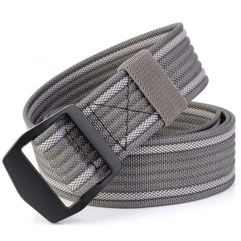 120CM Mens Stretch Braided Elastic Weave Nylon Military Belts Outdoor Sport Tactical Belt - Trendha