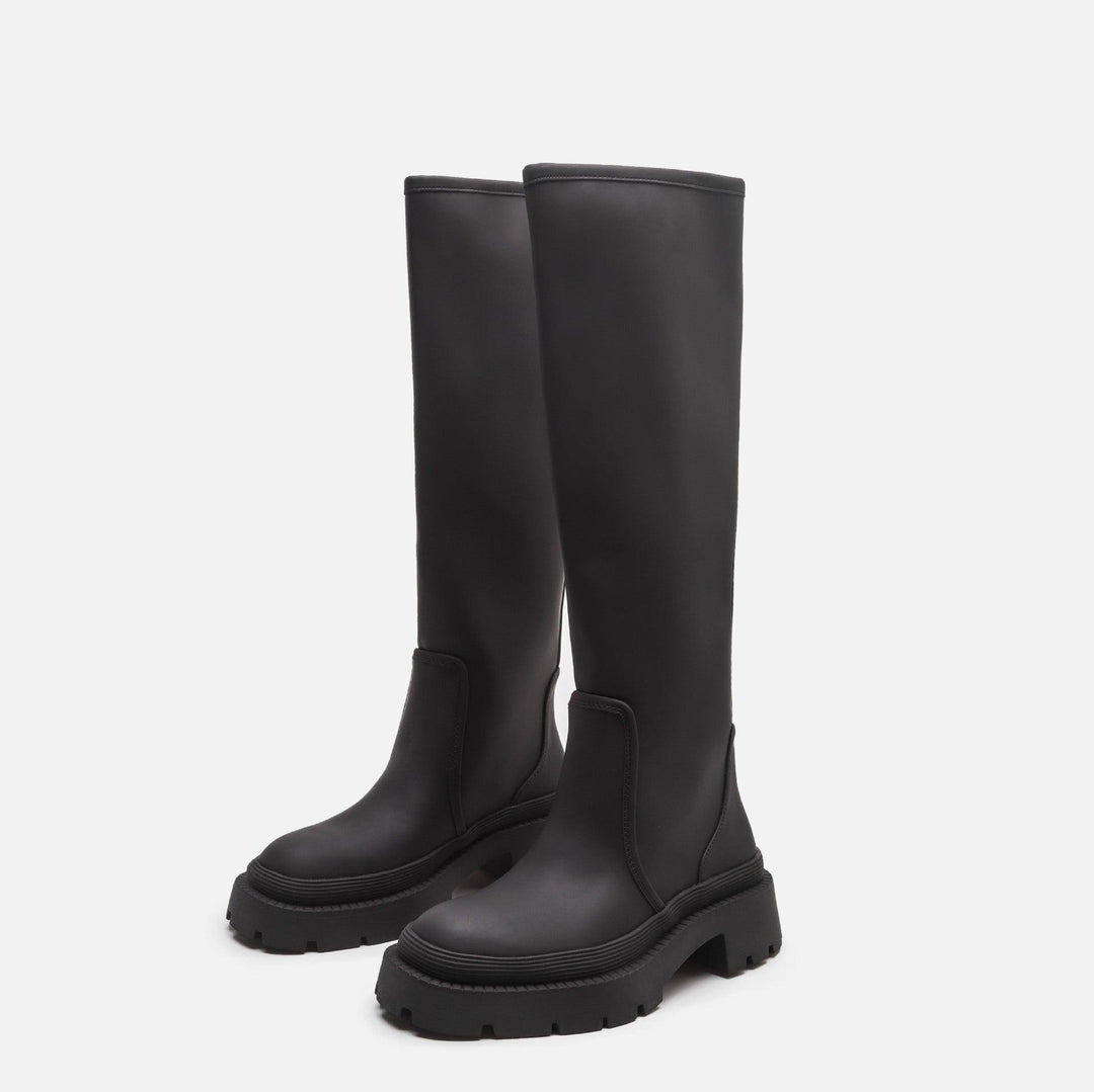 New Winter Plus Velvet Slimming Knight Boots - Trendha