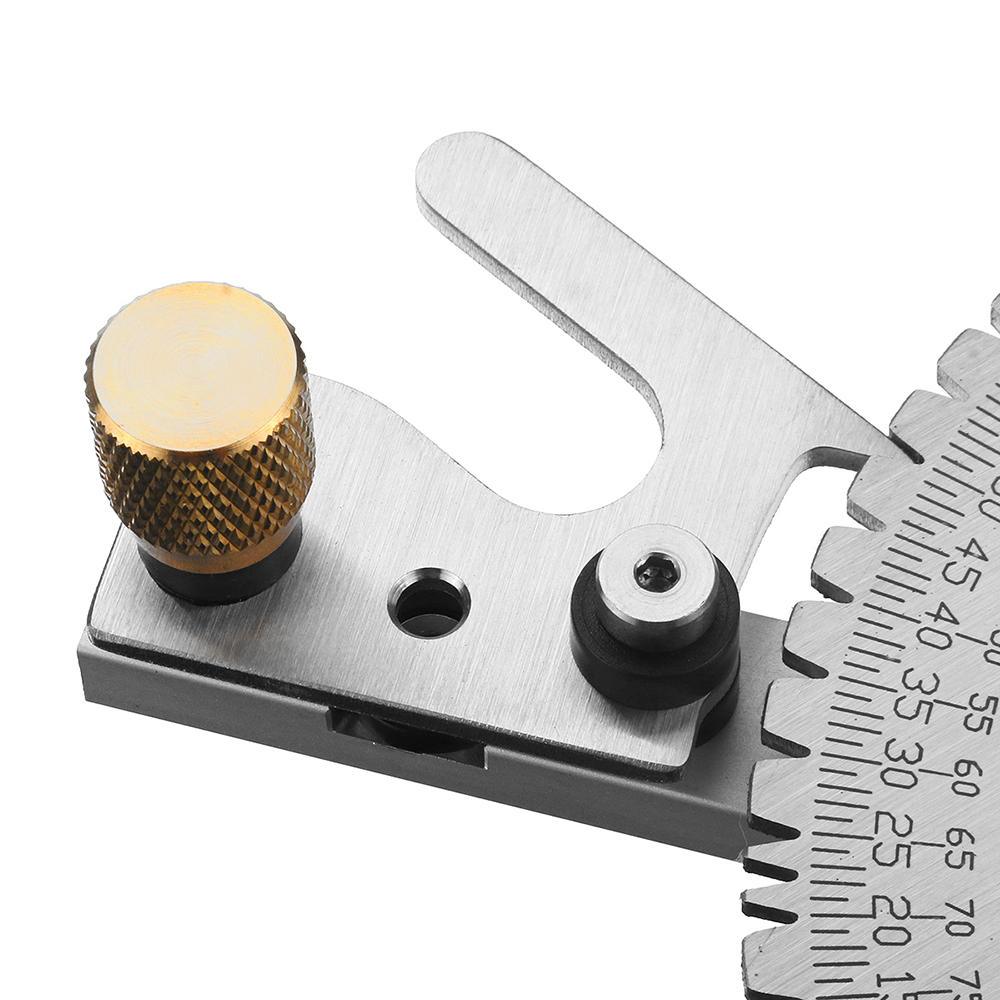 Drillpro Upgraded Miter Gauge Brass Handle Table/Saw Router Miter Gauge Sawing Assembly Ruler - Trendha