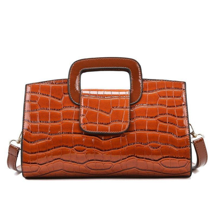 New European And American Retro Pattern Handbag - Trendha