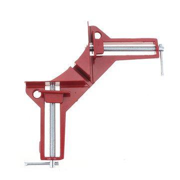 90 Degree Right Angle Clamp WoodWorking Miter Picture Frame Corner Tank Clip Holder - Trendha