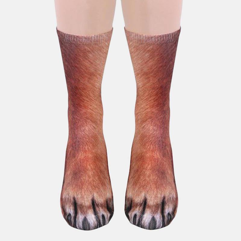 Unisex Adult Animal Printed Socks Animal Socks - Trendha