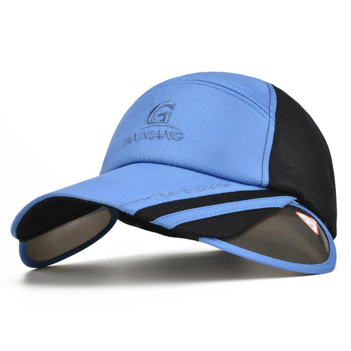 Mens Womens Adjustable Gardening Sun Protection Snapback Baseball Cap Sun Hat Big Brim - Trendha