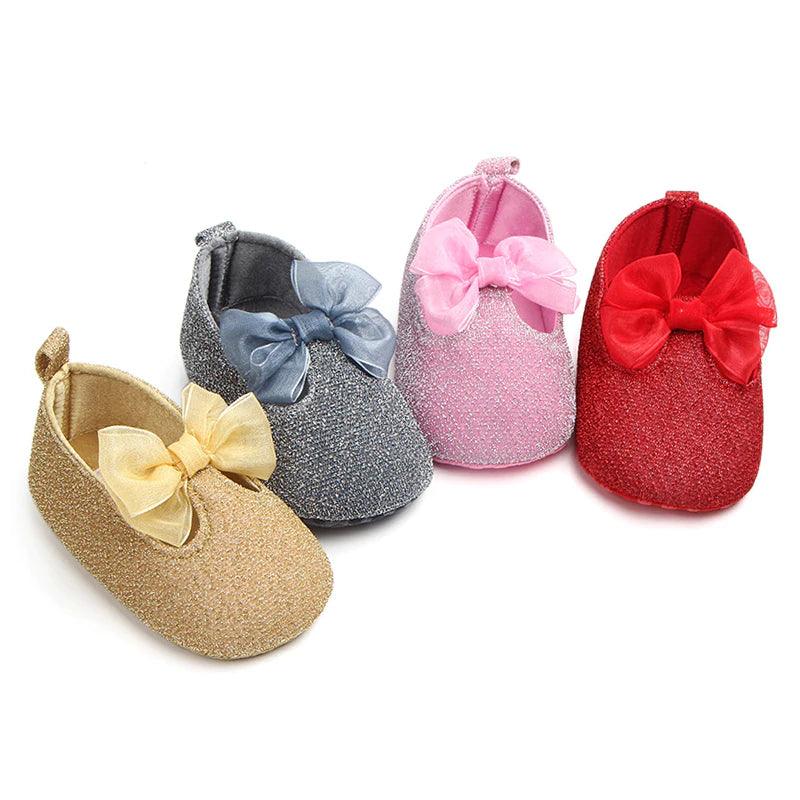 Baby Girl's Shoes With Lace Knot - Trendha
