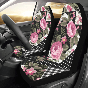 2 PCS Front Car Seat Covers Cushions Seat Protector Auto Interior Accessories - Trendha