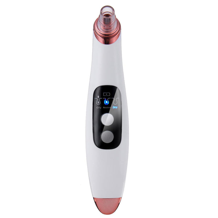 Blackhead Remover Pore Vacuum USB Rechargeable Electric Blackhead Suction Pore Cleaner with LED Display Electric Facial Renoval with 4 Replacement Probes & 3 Modes - Trendha