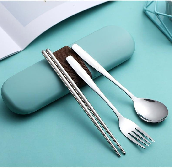 304 Stainless Steel Cutlery Set with Case - Trendha