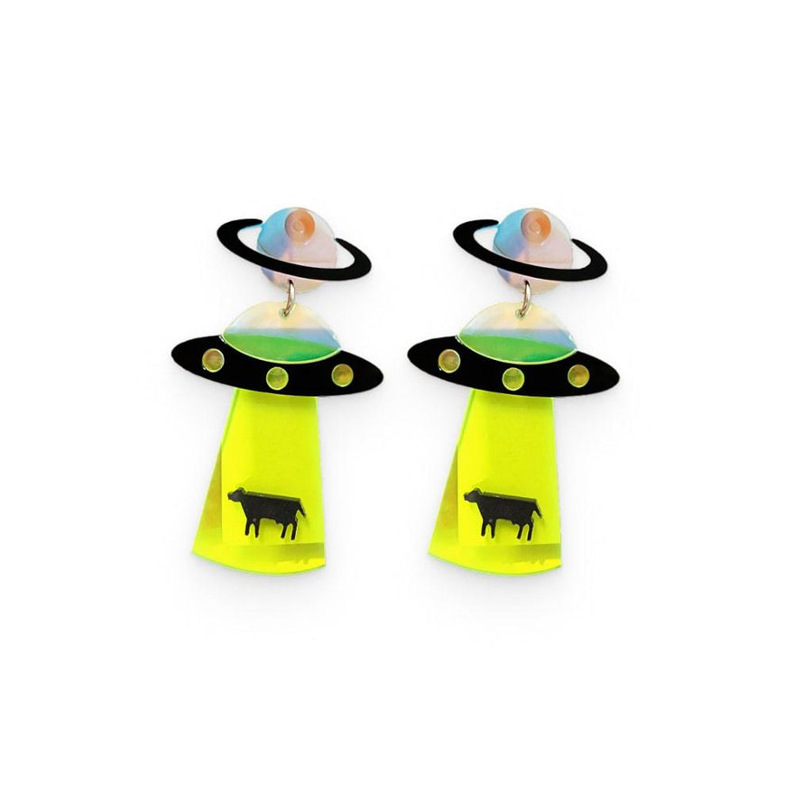 UFO Earrings - Trendha
