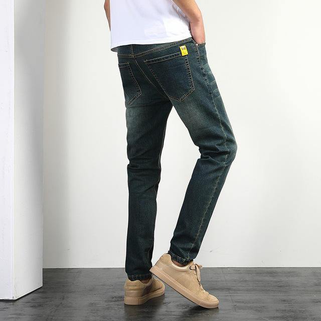 Mens jeans trousers loose large size - Trendha