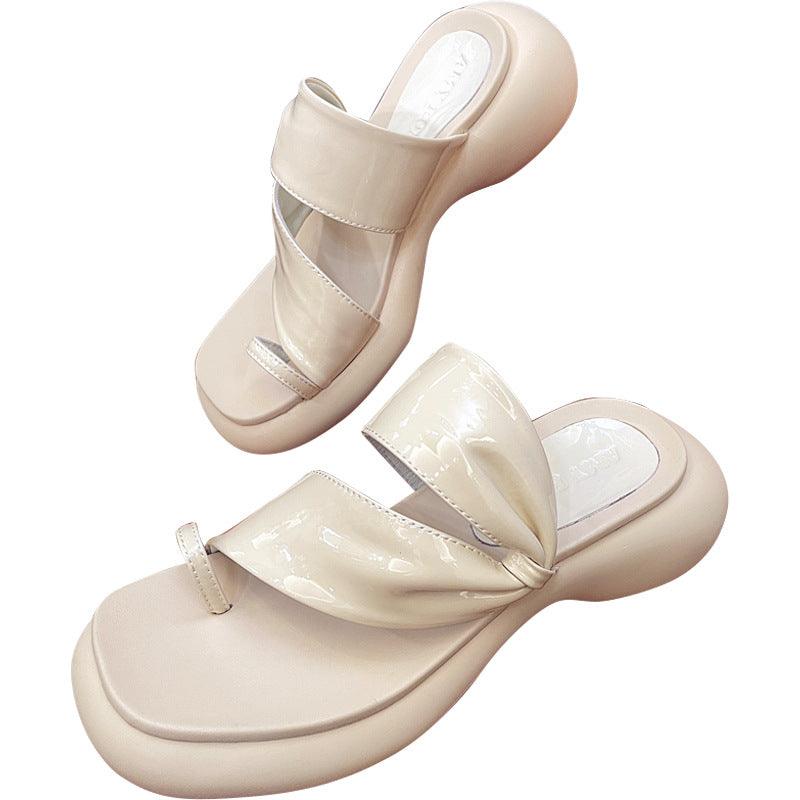 Women's Outer Wear Slip-on Beach Sandals - Trendha