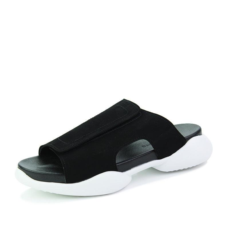 British Non-slip Beach Shoes Roman Trendy Men's Slippers - Trendha