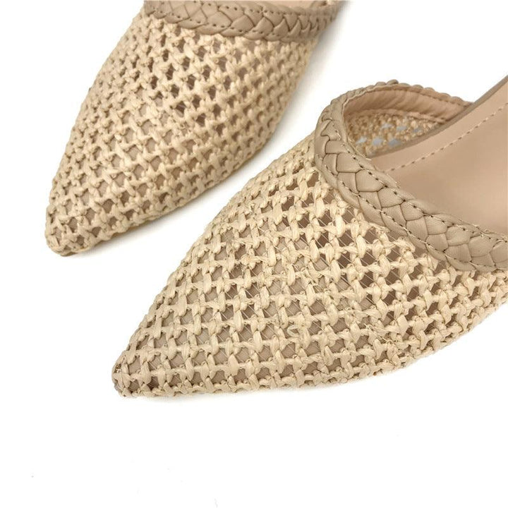 Mesh breathable pointed sandals - Trendha