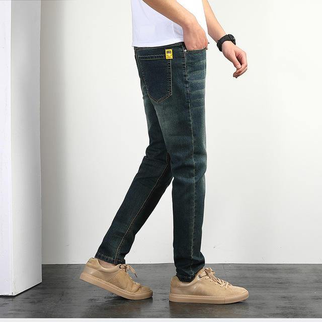 Mens jeans trousers loose large size - Trendha