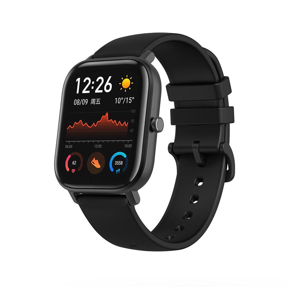 [bluetooth 5.0]Amazfit GTS 341 PPI AMOLED Screen BT5.0 Wristband GPS+GLONASS Light Weight 5ATM Waterproof Smart Watch - Trendha