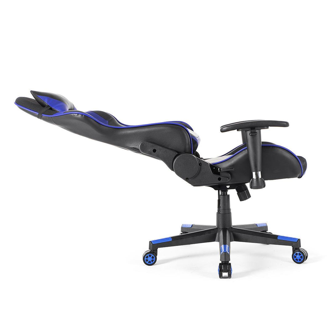 Racing Style Ergonomic High-Back Computer Gaming Chair 90°-180° Reclining Internet Cafe Seat Household Folding Armchair with Footrest Office - Trendha