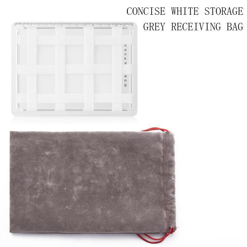Portable Transparent Storage Board Cosmetic Bag Gift Creative With Makeup Mirror Storage Bag - Trendha